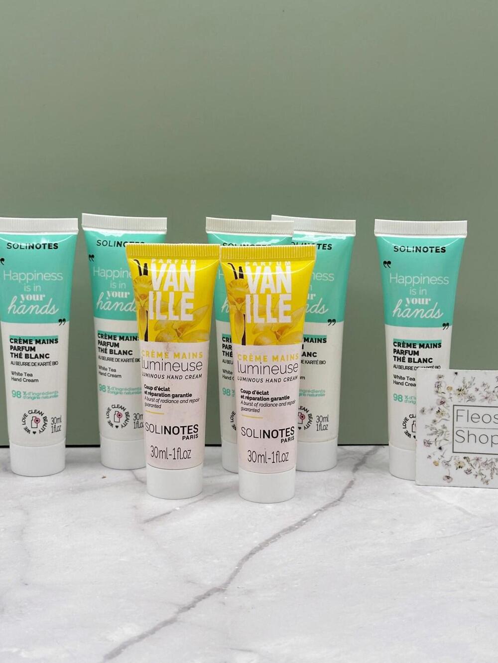 Solinotes Hand Cream Lot 7 units